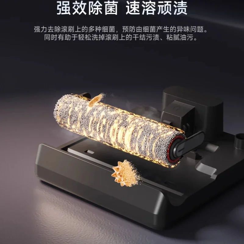 Chaimi Floor Scrubber 0 Lint Suction Mopping, Sterilization, Hot Washing, Quick Drying, Household All-in-one H20 Spinner