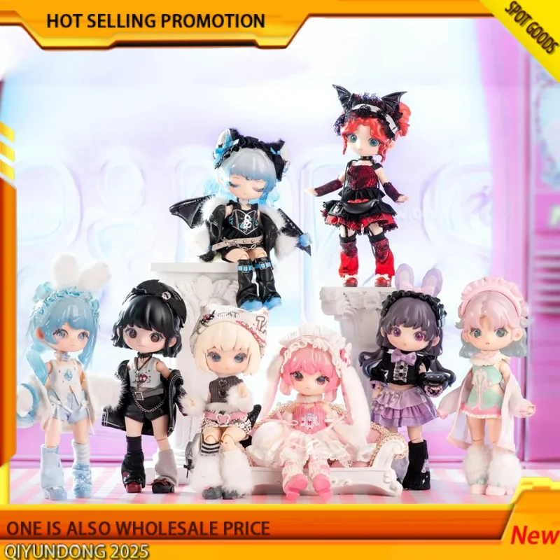 Neue Lilolo 2.5 Binary Sweetheart Series Blind Box Bjd kann mich bewegen, um mit Desktop-Ornamenten, Spielzeug, Weihnachtsgeschenken zu spielen