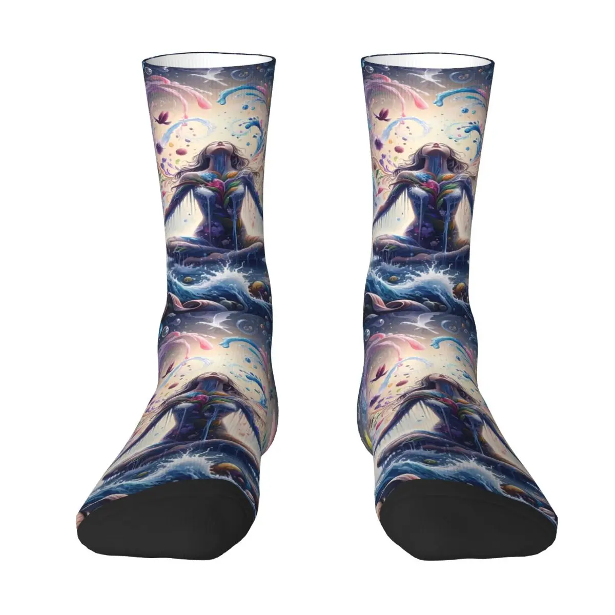 New Life Sock Printed Man Polyester