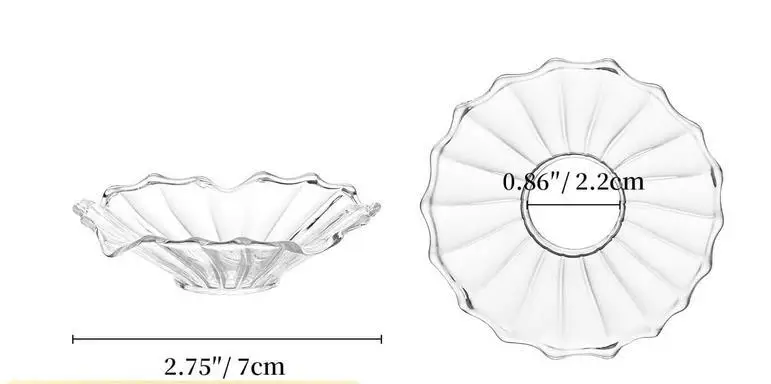 

12Pcs Drip Protectors Round Tray Wax Catchers for Candlesticks Table Surface Protection Restaurant Hotel