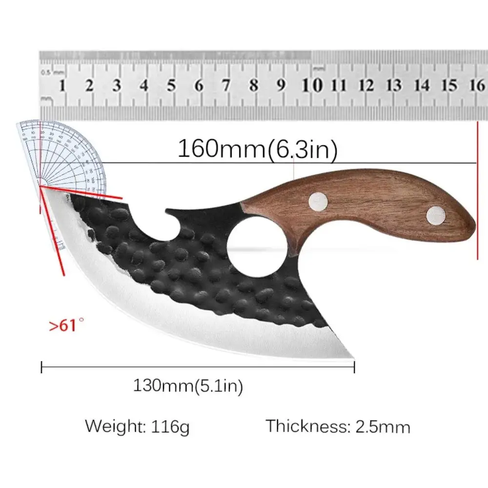 Multifunctional Knife Meat Cleaver Bone Cleaver Forging Knife Stainless Steel Kitchen Knife Cooking Tools BBQ
