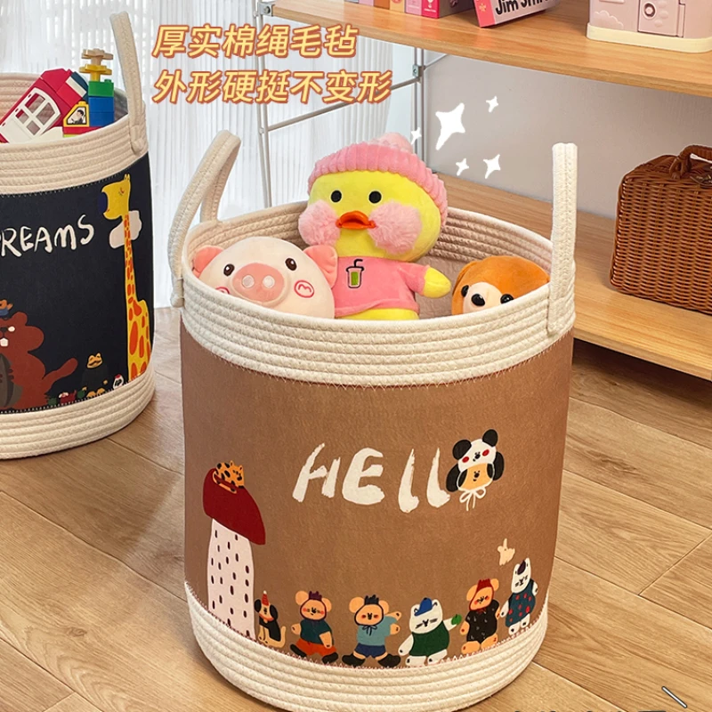 Kosz do przechowywania zabawek Cartoon Anime zabawki dla dzieci do sortowania i przechowywania ręcznych składanych do użytku domowego