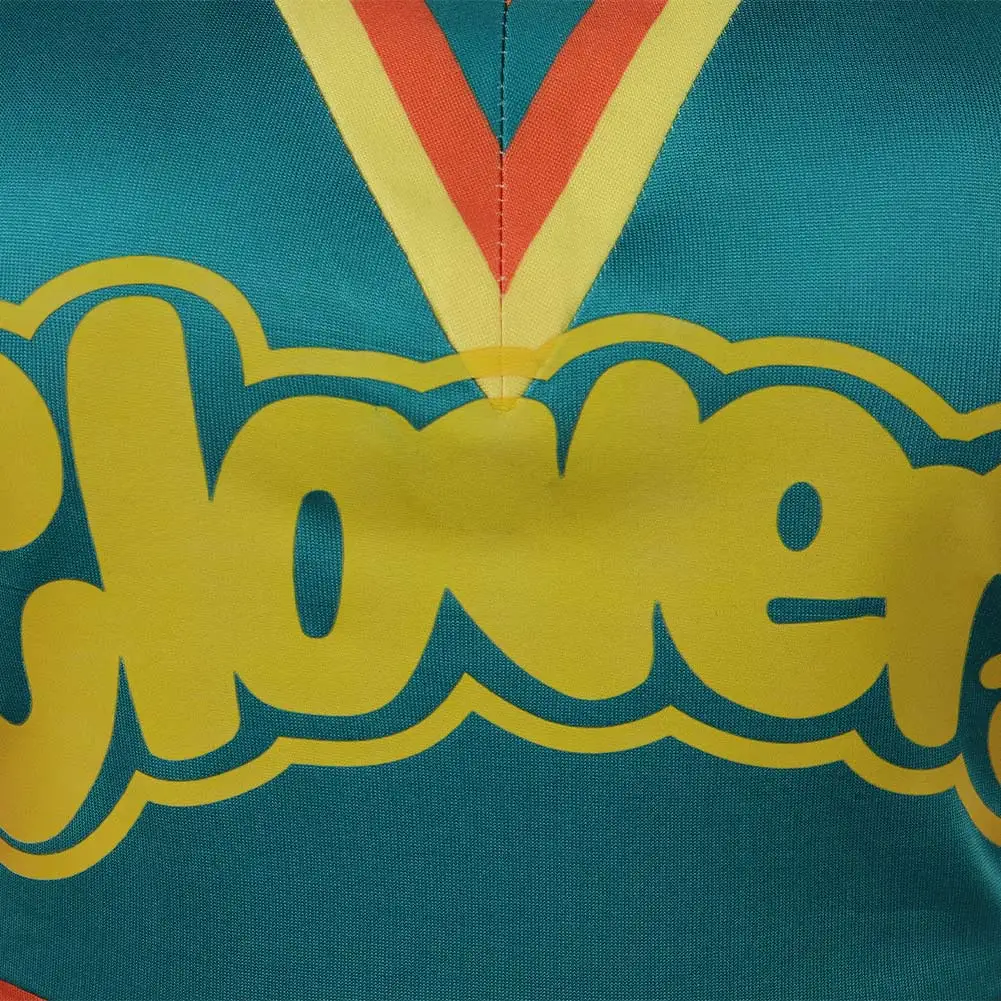 Costume Cosplay du Film Bring It On Everver pour Femme Adulte, Vêtements de Pom-Pom Girl, Robe d'Halloween, Tenues de Carnaval Trempées