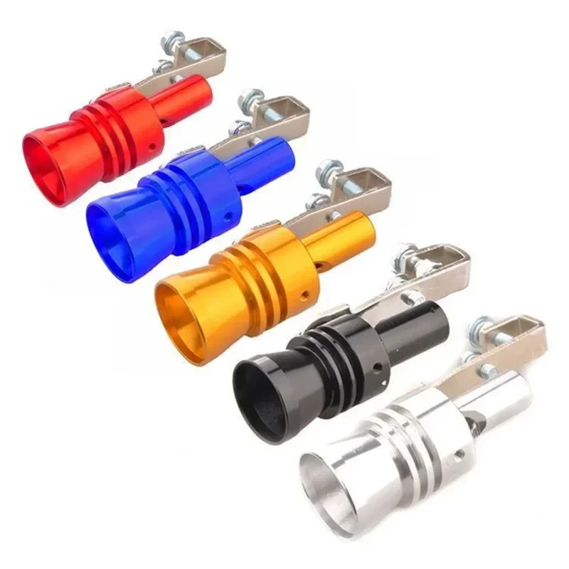 

Automobile Turbine Whistle Modified Exhaust Pipe Microphone Aluminum Alloy Tail Whistle Mimic Motorcycle Tail Throat