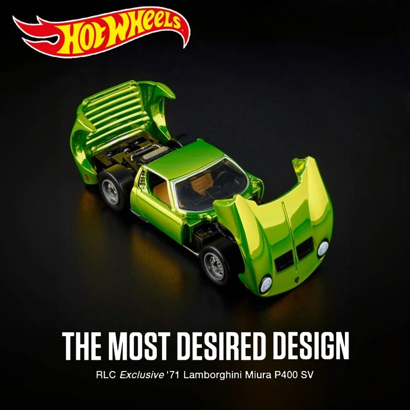 

New Genuine Hot Wheels Rlc 1/64 '71 Lamborghini Miura P400 SV Simulation Car Model Toy Car Enthusiast Collectibles In Stock ﻿