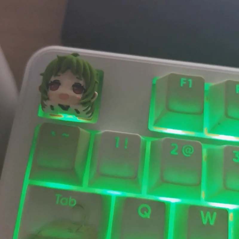 

3D Mushoku Tensei колпачок ESC смола вишневый профиль механическая клавиатура колпачок аниме мультфильм игровая клавиатура аксессуары подарки