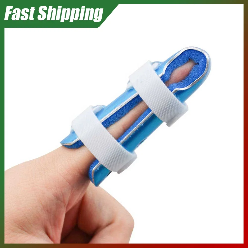 1pc Finger Injury Protection Splint Thumb Bending Deformation Posture Correction Finger Brace Adjustable Finger Pain Relief Clip