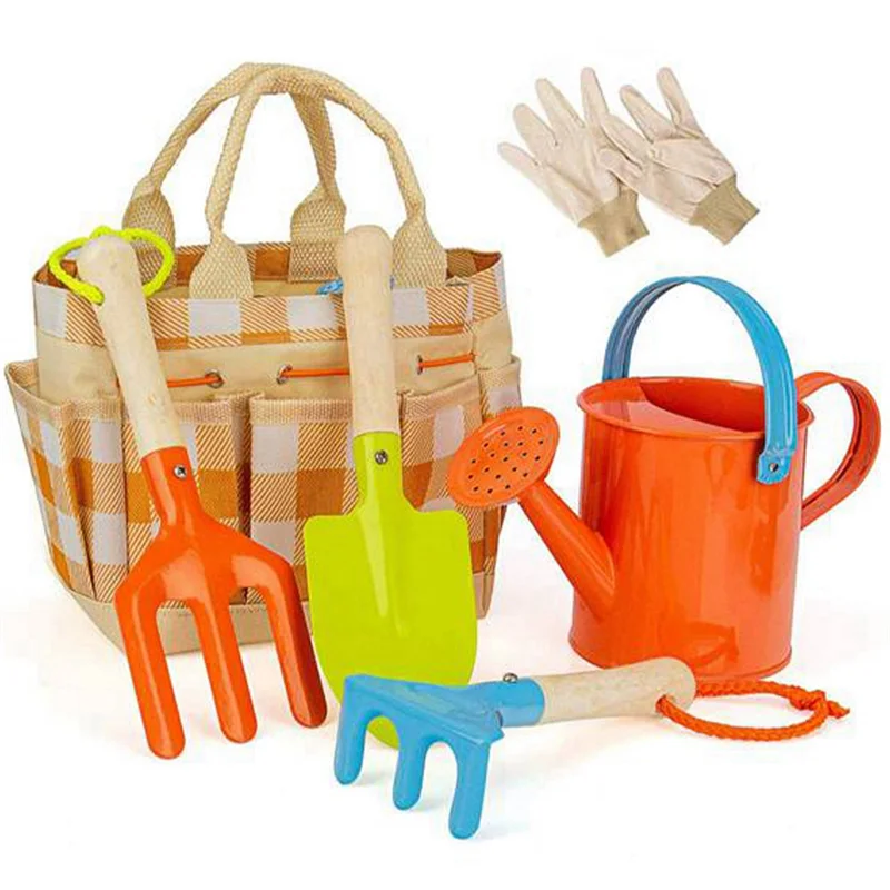 Children'S Gardening Tools Set 7Pcs Children'S Gardening Tools Toys, Develop Children'S Hands-On Ability