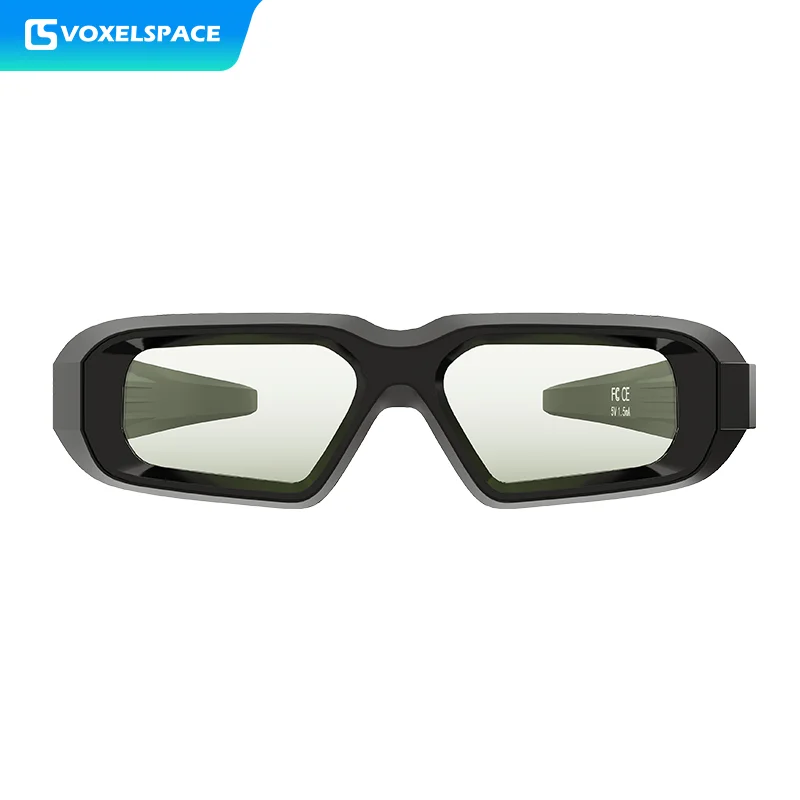 UniqueVR AR Óculos 3D de obturador ativo de realidade virtual Smart Game Vr Cinema Óculos 3D para TV
