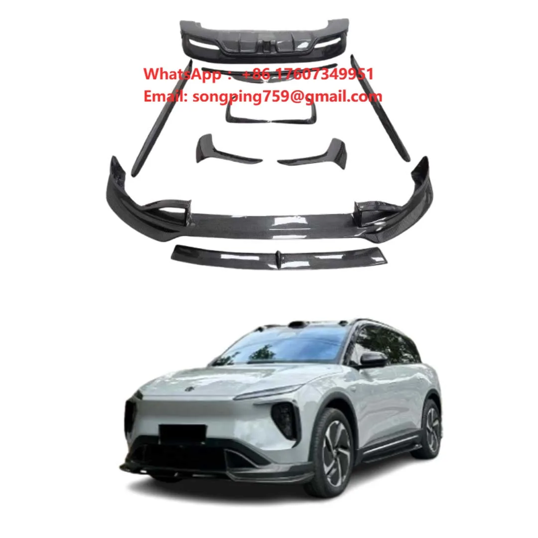 Runde for NIO ES6 Upgraded and Modified YCK Style High-quality Carbon Fiber Body Kit Car Bumper Manufacturer Direct Sales