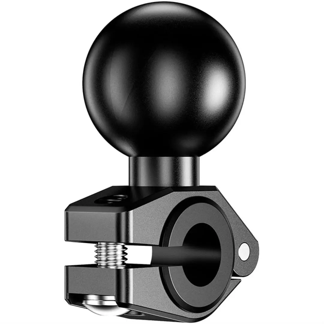 Motorcycle Handlebar Rearview Mirror Ball Clamp Base Adapter 17mm/25mm 1inch Ball Head Clip for Gopro for DJI OSMO360 Camera