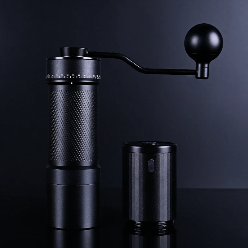HAVMORE (Manual/Auto) Dual Mode Adjustable 10 Core Coffee Grinder Stainless Steel Mill - for Home & Commercial Use Espresso Bean