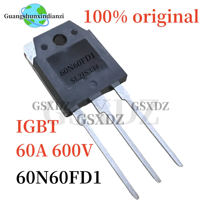 

10 шт. 100% оригинал 60N60FD1 SGT60N60FD1PN 600 в 60A бтиз силовая трубка 60N06 TO-3P