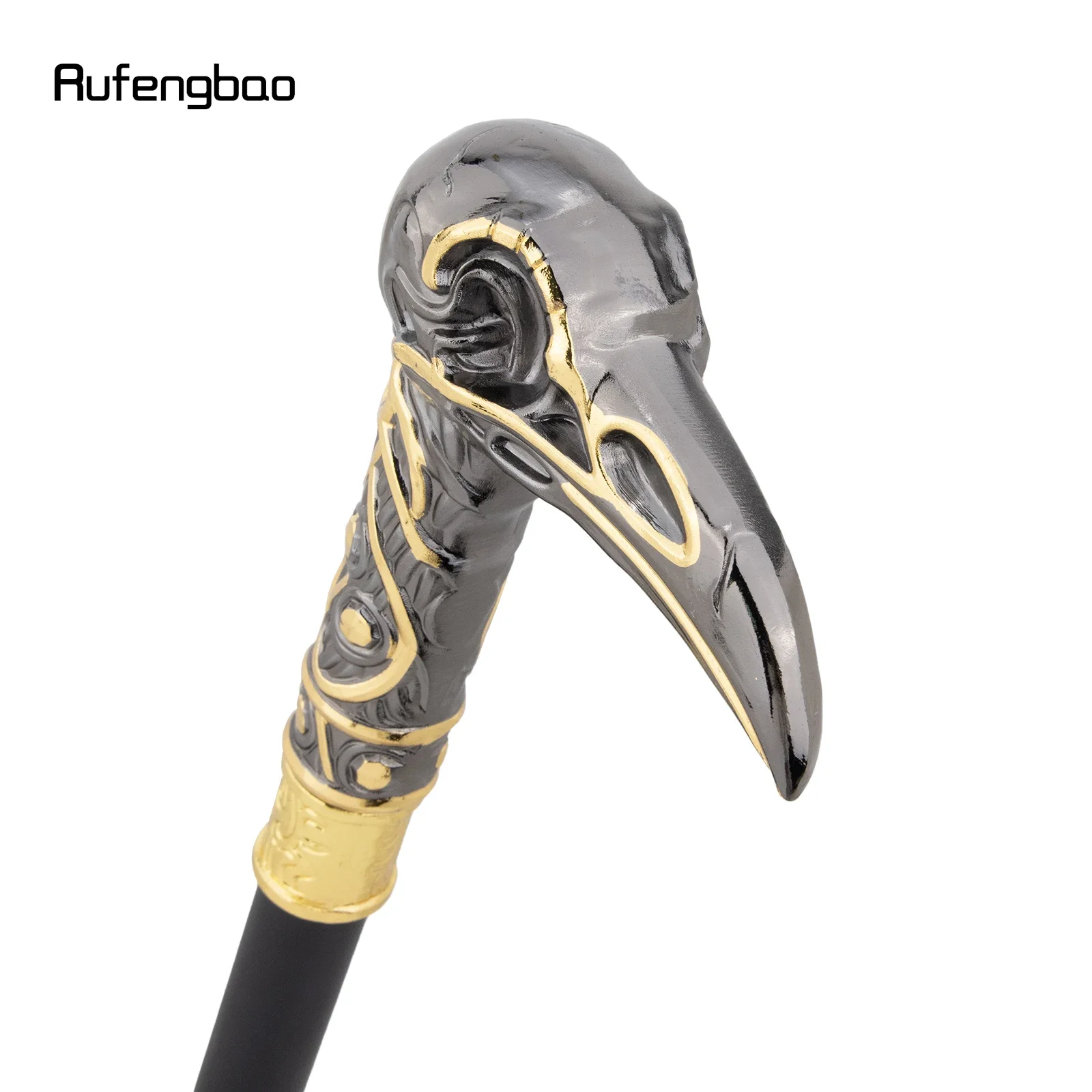 Perfect For Gentlemen And Cosplay Steampunk, Or Everyday Use, Perfect Gift For Lovers Or Collectors Fantasy Cane Yellow Black