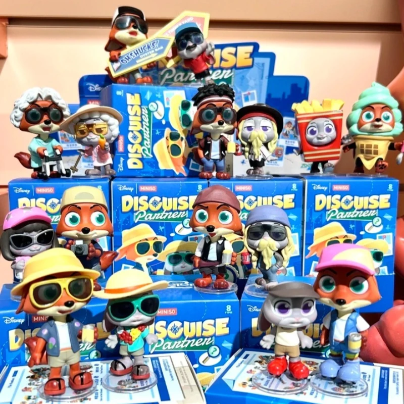 

Слипые коробки серии Zootopia Partners Disguise, фигурки, милые подарки, модные игрушки