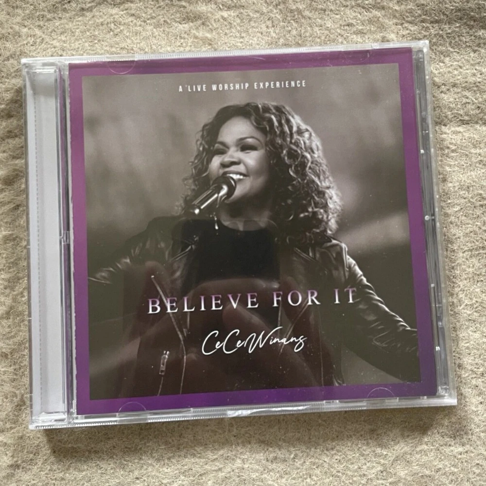 CeCe Winans Believe For It CD Sealed Gospel Album Grammy Winner Best Gospel Song Holy Music Inspirational