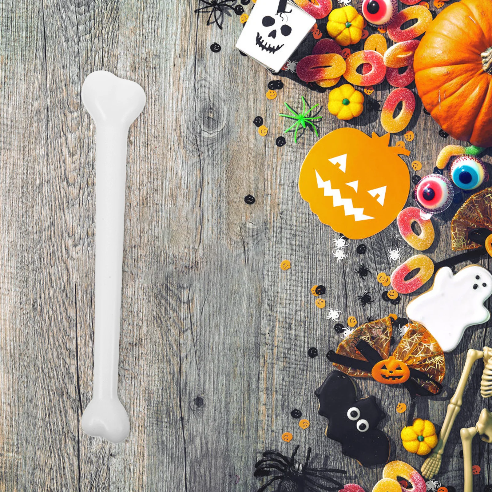 البلاستيك جوفاء واقعية العظام الديكور الدعامة 40 سنتيمتر العظام هالوين زي اكسسوارات الرعب عظام الحفلات لجميع القديسين