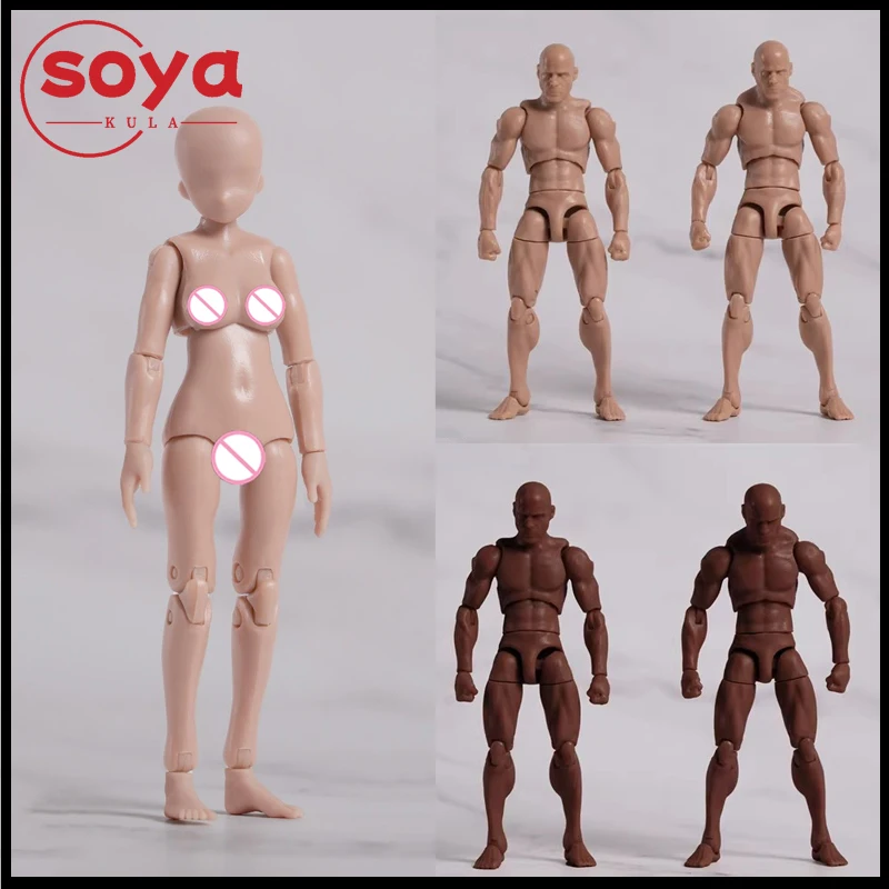 

PP STUDIO PP STUDIO HH2011-6 1/18 супер гибкий шарнирный корпус мужской женский солдат загар черный экшн-фигурка шарнирное тело