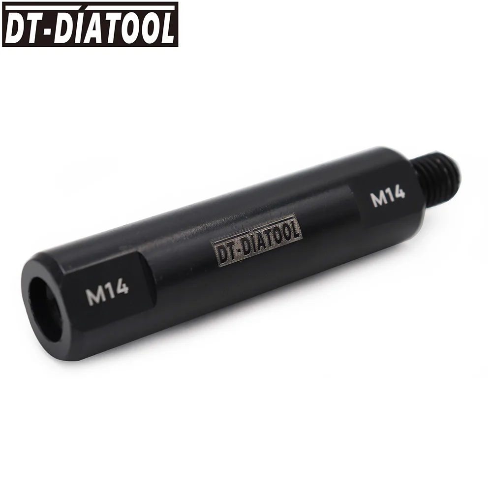 2pcs Change Thread Converter Core Bits Extension Rod Convert M14 or 5/8"-11 Adapter Connection Converter for Drilling Bit