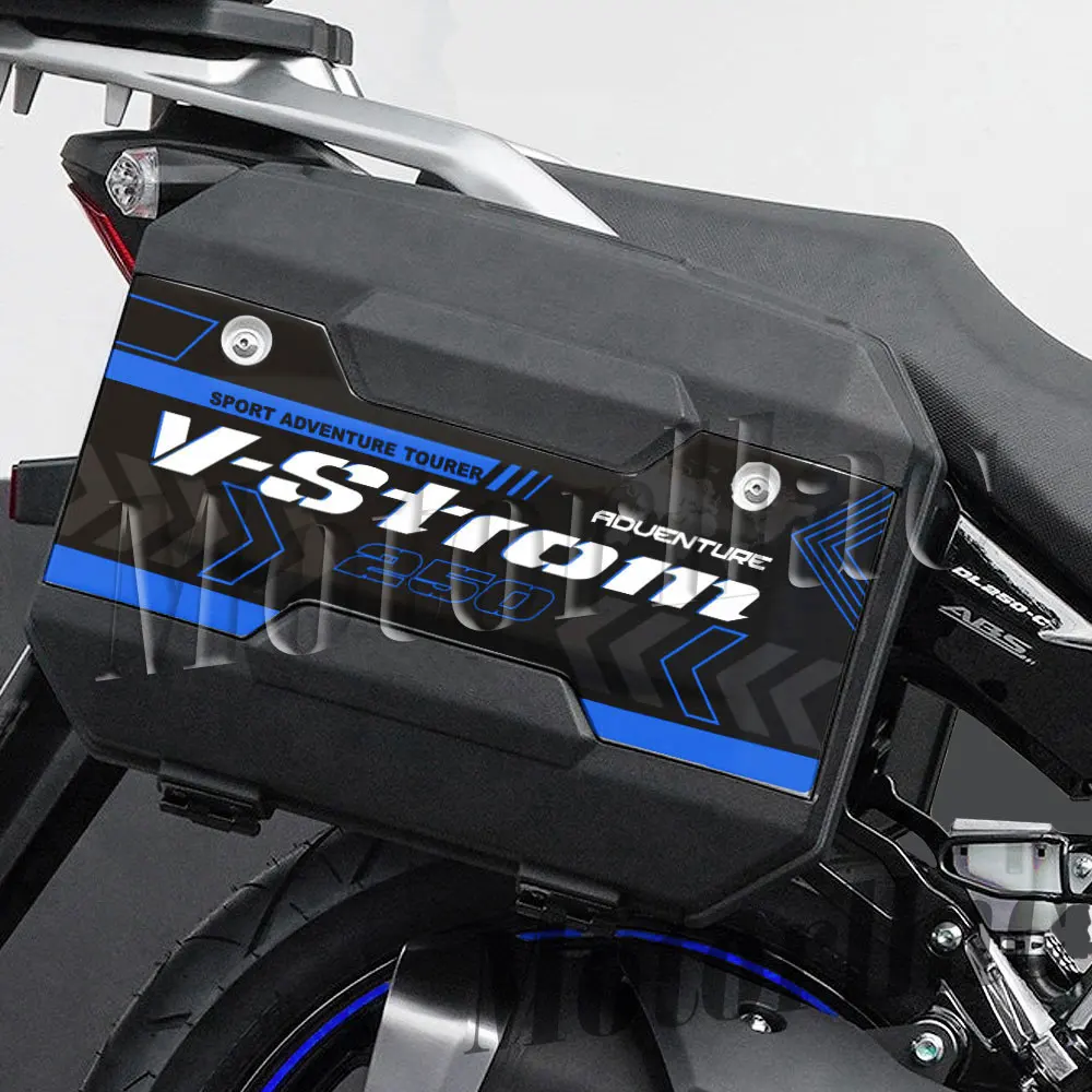 3M Motorrad-Seitenkoffer-Aufkleber-Pads, Schutzfolie für Gepäckkoffer, wasserdichtes Zubehör für DL250 V-Strom – Detail 2
