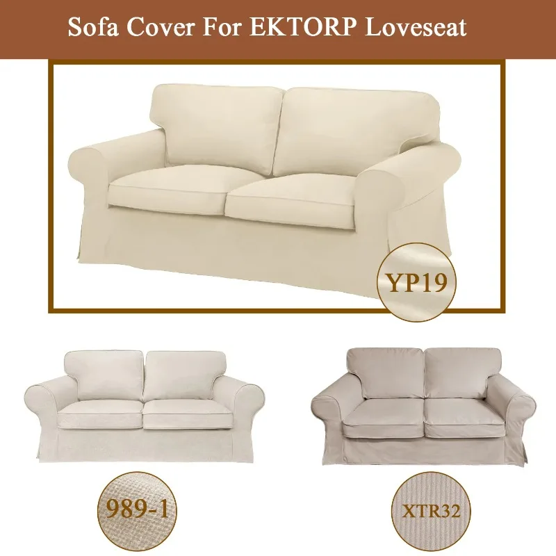 Loveseat Slipcover, 2-Cushion 2 Seat Small Couch Protective Cover for Living Room