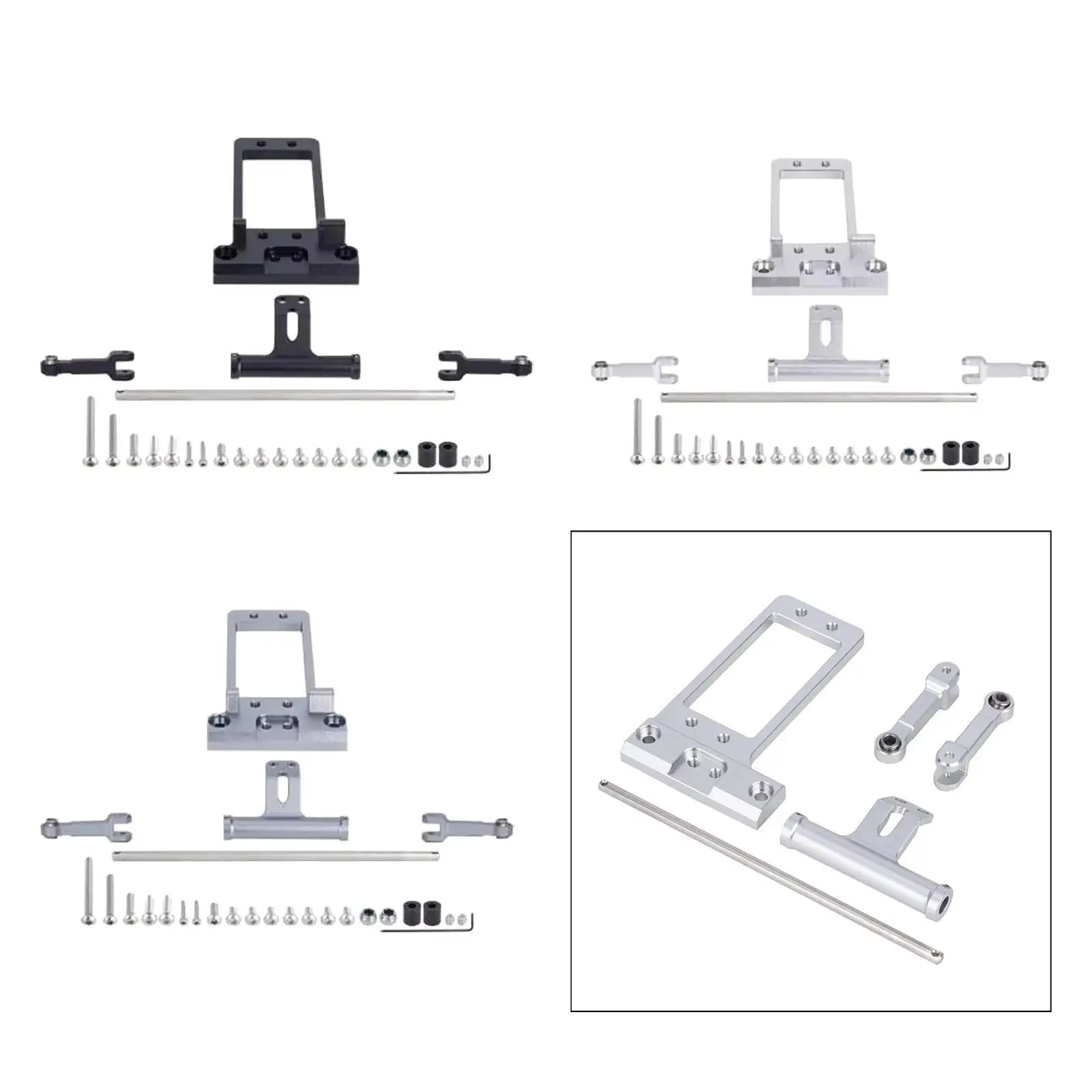 

Гидравлическая рулевая тяга и комплект сервопривода Bta, простая сборка, детали для радиоуправляемого гусеничного автомобиля «сделай сам» для 1:10 Sacle Car, аксессуары для радиоуправляемых автомобилей