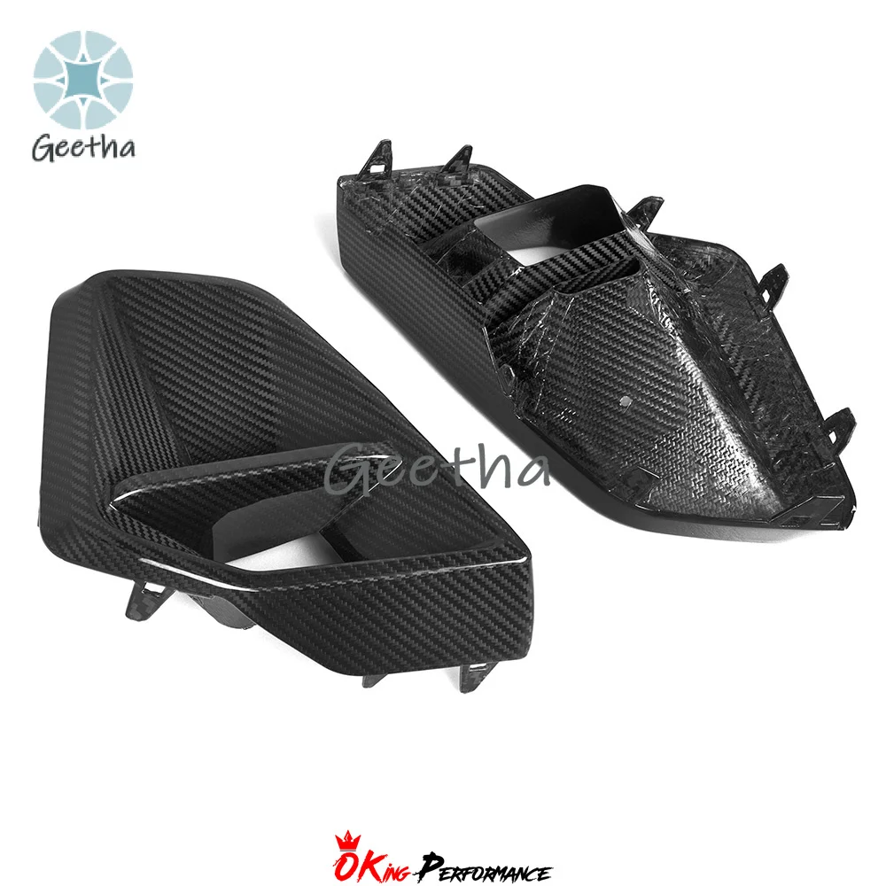 

SQ Style Dry Carbon Fiber Front Bumper Air Intake Vents for BMW X5 G05 LCI