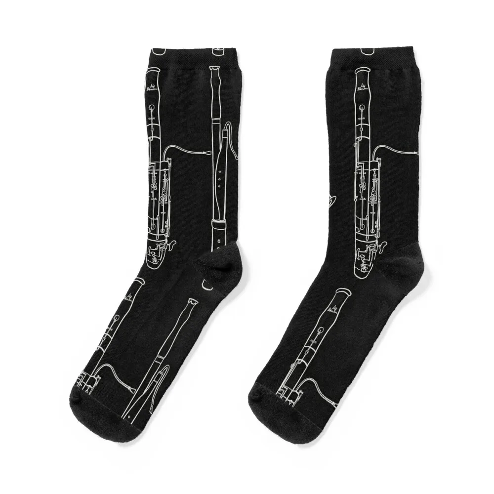

bassoon collection - white Socks set crazy japanese fashion FASHION Woman Socks Men's