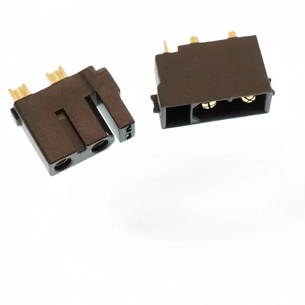 2PCS New Original Amass XT30U(2+2)-F XT30(2+2) PB-M Connector Male/Female with Signal Pin Lantern Plug Black