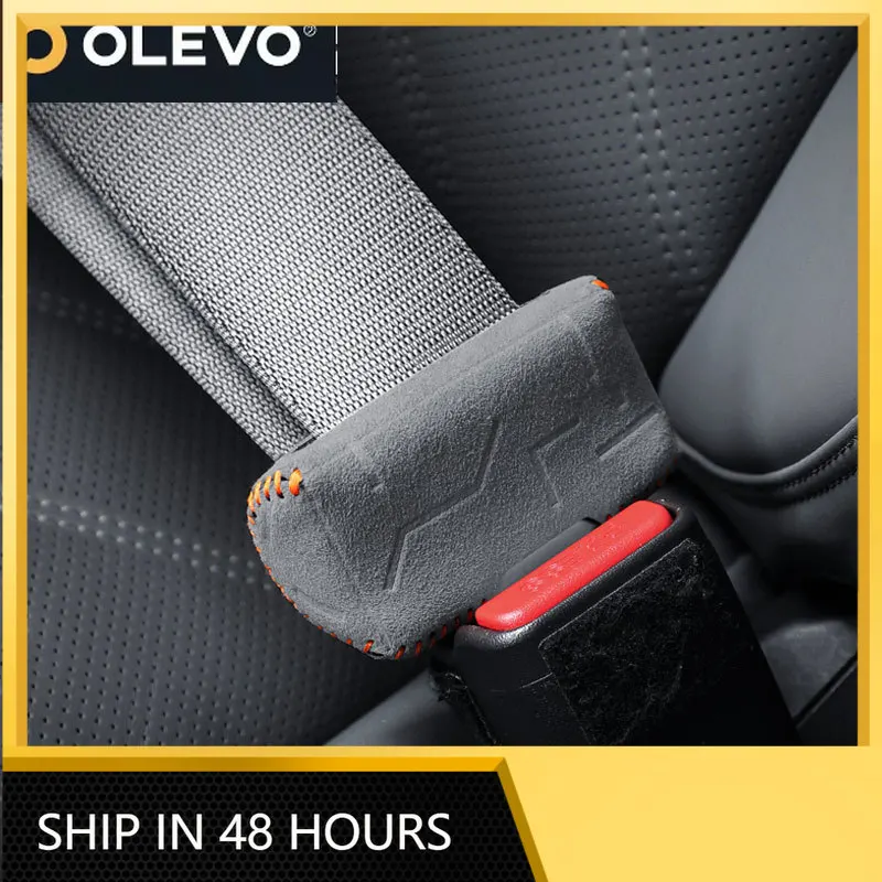New Apply to ZEEKR 001 X Alcantara seat belt sheath C-pillar scratch and collision protection interior products