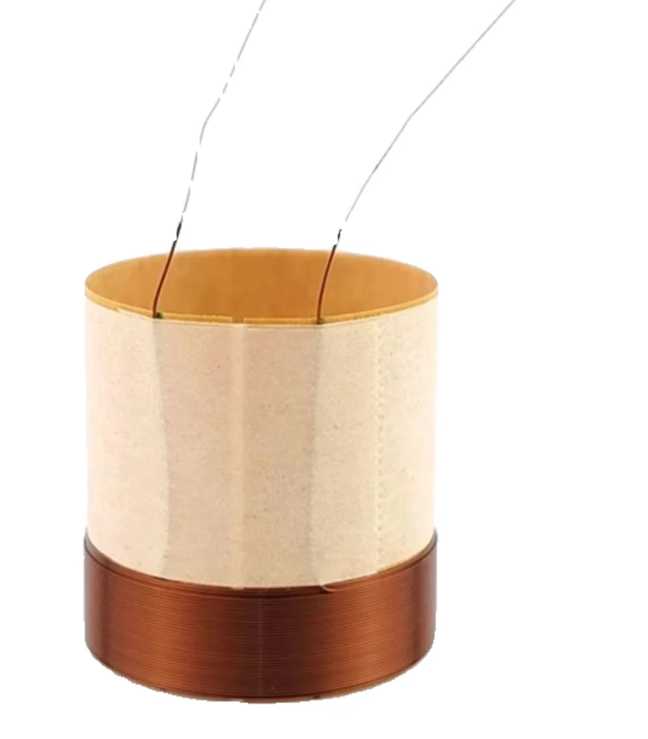 GHXAMP 25.5 مللي متر ورقة نقية ملف صوتي 4Ohm 27 مللي متر ارتفاع مكبر الصوت المتكلم إصلاح أجزاء اكسسوارات الصوت 2 قطعة