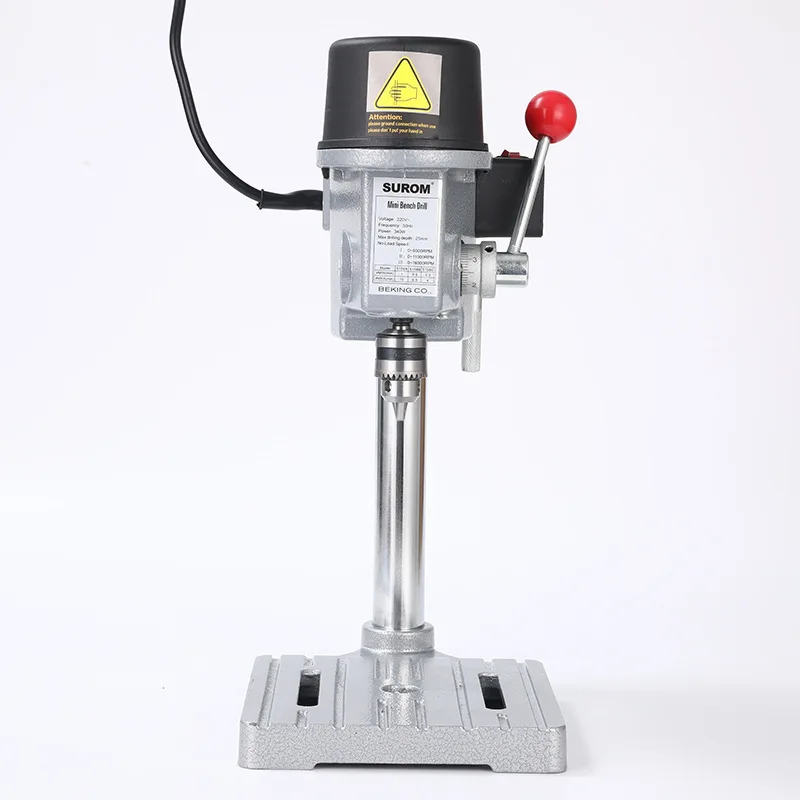 مثقاب صغير للمنزل 220 فولت 480 وات متعدد الوظائف صناعي صغير بوذا حبة صنع آلة حفر صغيرة صغيرة آلة طحن #3