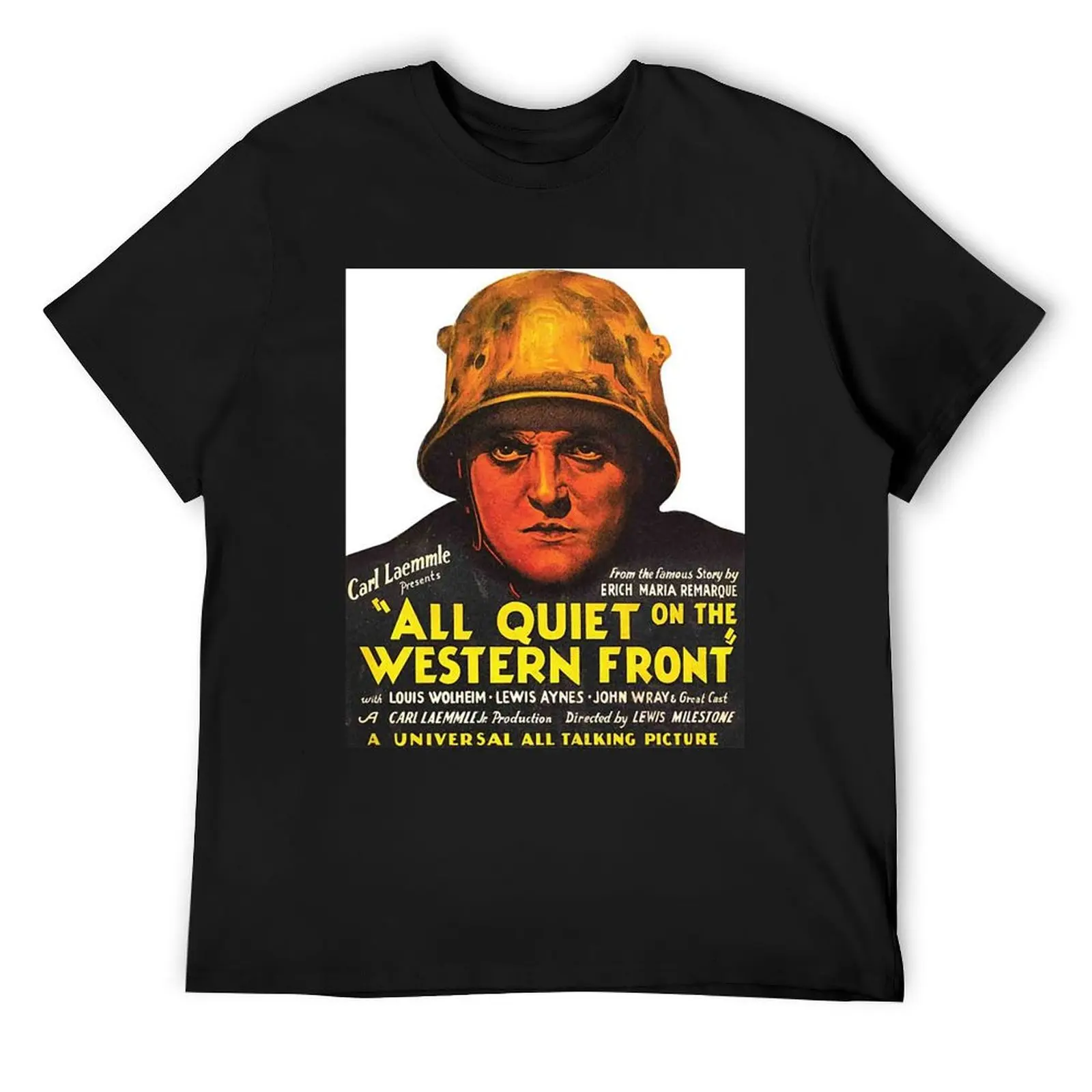 

All Quiet On The Western Front Lewis Mi T-ShirtAll Quiet on the Western Front Lewis Milestonee T-Shirt