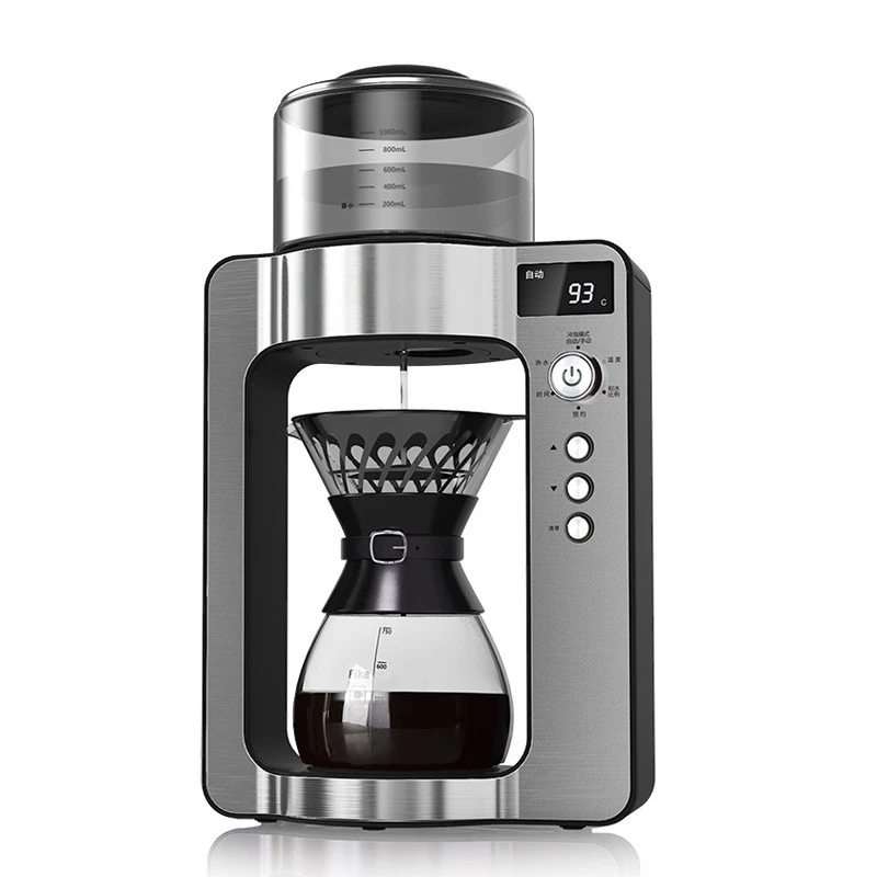 Intelligent Drip Automatic Leak Stainless Steel Coffee Machine With Automatic Cleaning Function