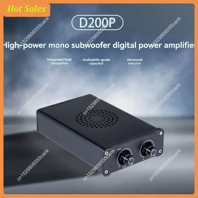 

AA05 HIFI Fever цифровой аудиоусилитель D200P TPA3221 моно мощный сабвуферный усилитель с превосходным качеством звука черный