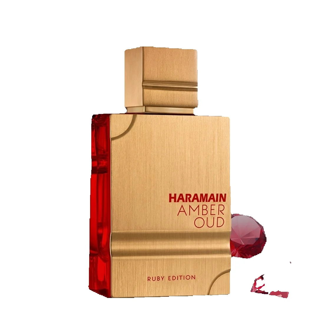 Al Haramain Amber Oud Ruby Edition Eau De Parfum Spray 60ml (2 Oz) - Unisex Arabian Perfume For Women & Men, Long-Lasting Amber_voghion.com