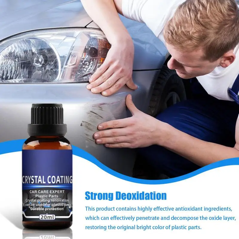 

Dash Board Restorer For Cars 20ml Car Interior Refurbishment Agent Car Interior Refurbishment Coating Agent For Automotive Light