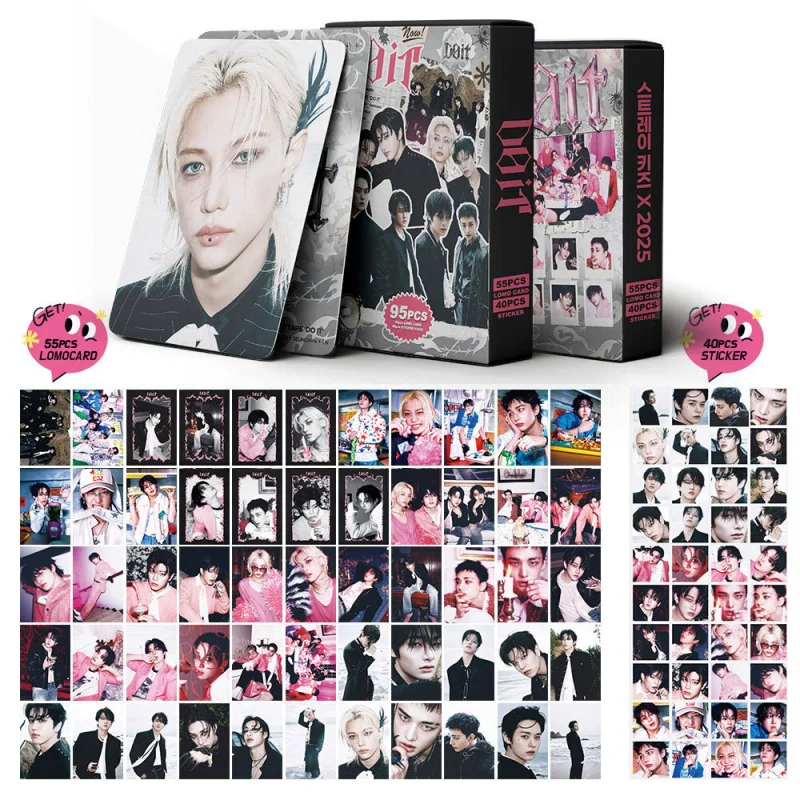 Stock disponible : Autocollant de carte 95ZhangStraySmall KPOP SK 3rd Special Album DO IT LOMOCard