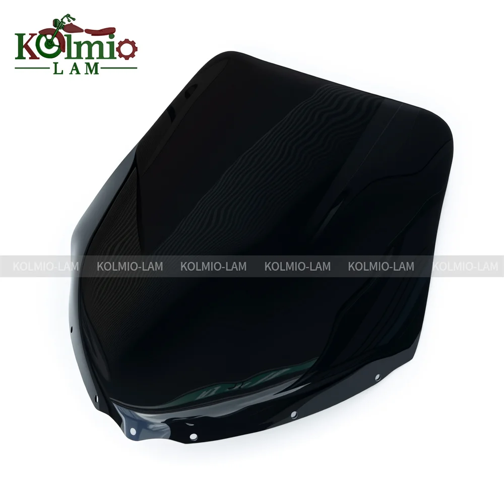 Kolmio-lam 38cm / 48cm Black Motorcycle Windscreen Windshield Fit for 2000 - 2002 YAMAHA Majesty YP250 YP2 2001 YP 250 - view 2