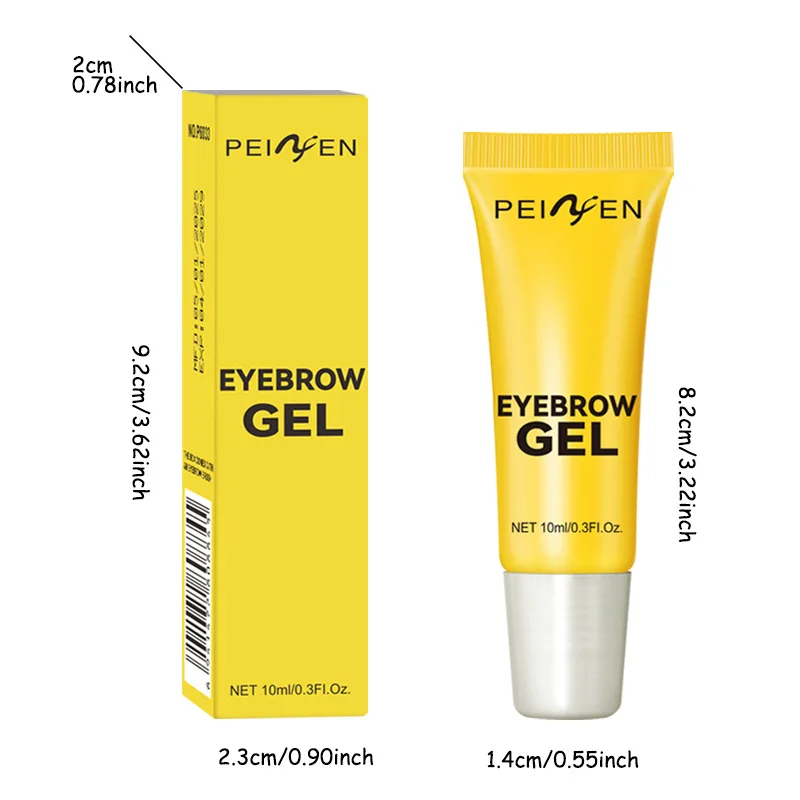 Żel do stylizacji brwi 3D, wodoodporny, transparentny, szybkoschnący, długotrwały zestaw wosków do brwi, lifting brwi, wzmacniacze brwi, makijaż