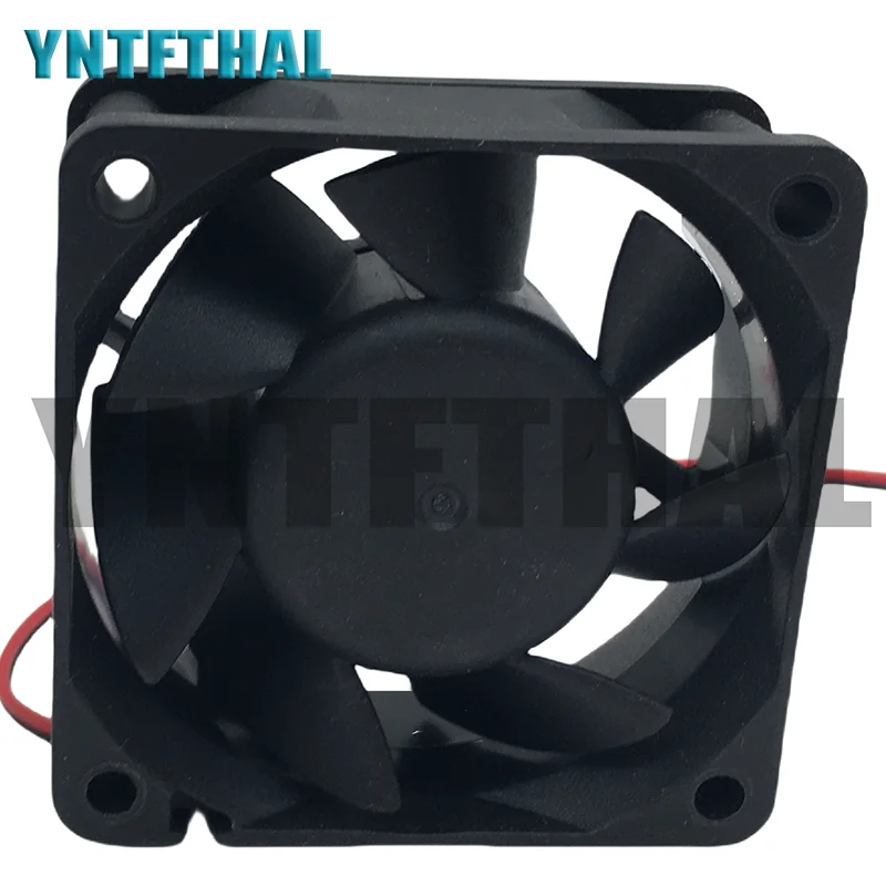 Well Tested FD126025EB DC12V 0.42A 6025 6CM Two Wires Square Cooling Fan