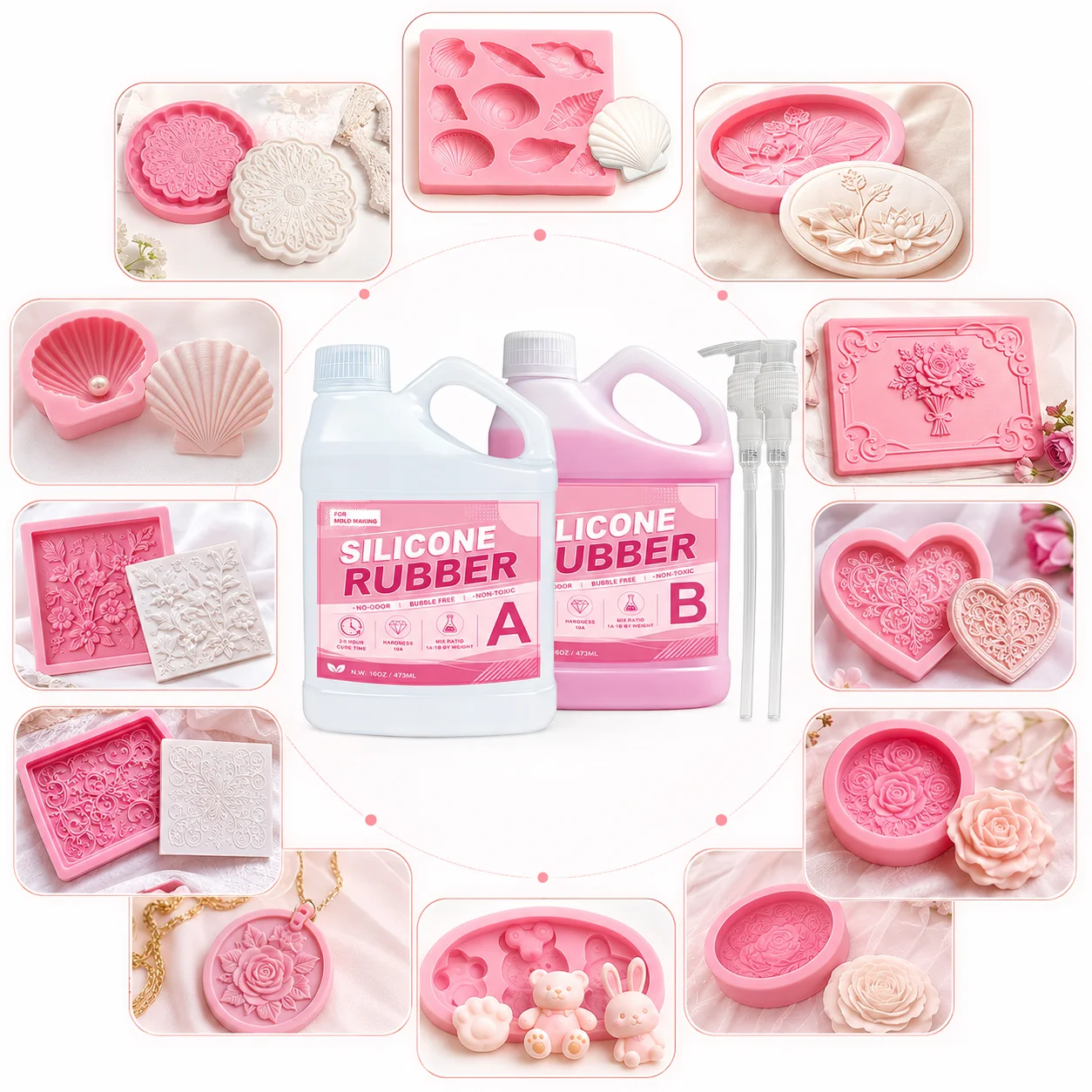 Liquid Silicone Rubber-Perform - Soap Making Experiment ulasan dan harga