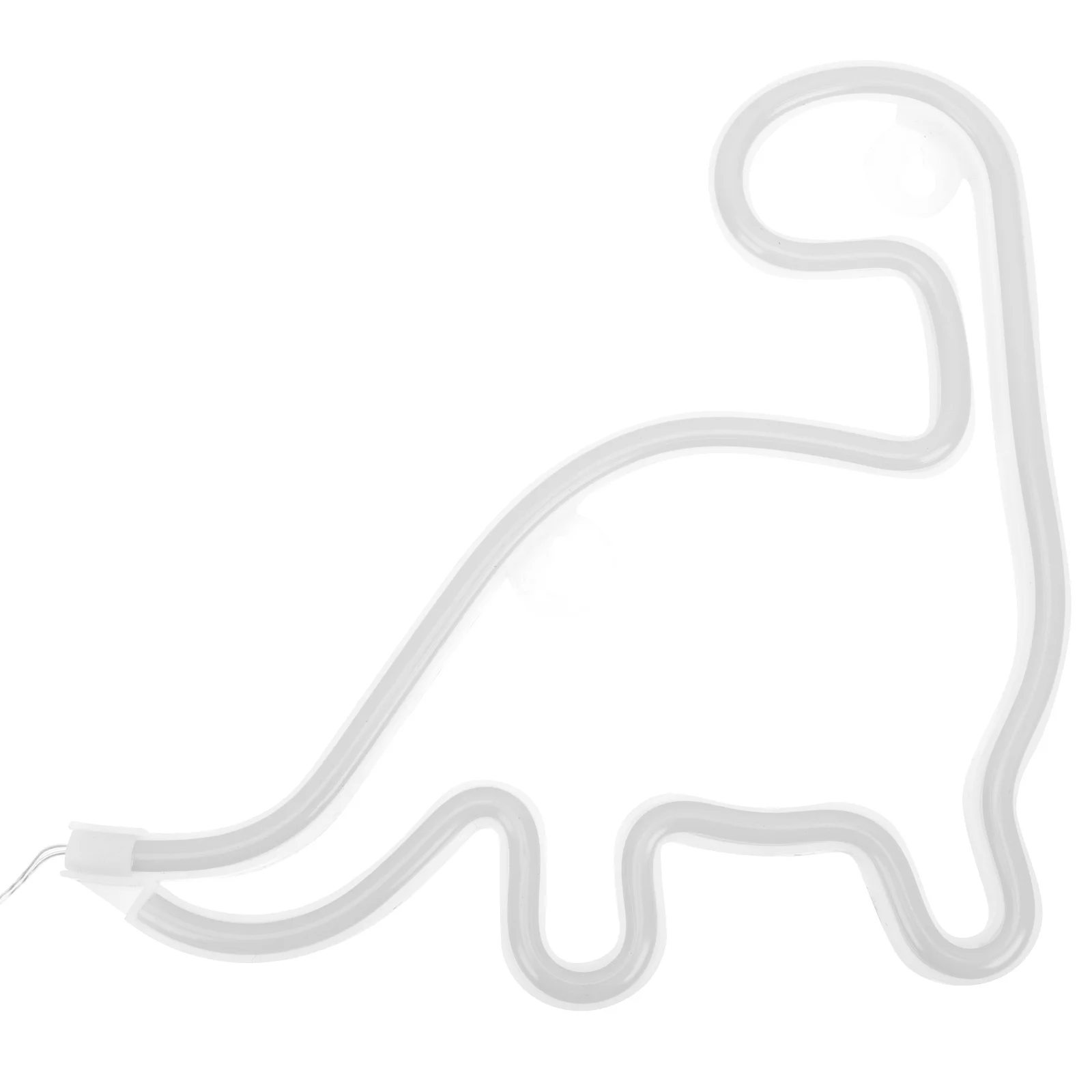1 set di insegne luminose al neon con dinosauro, lampada a LED, luce notturna decorativa per la casa, bar, feste, camera da letto, decorazioni murali, regalo per festival di Natale
