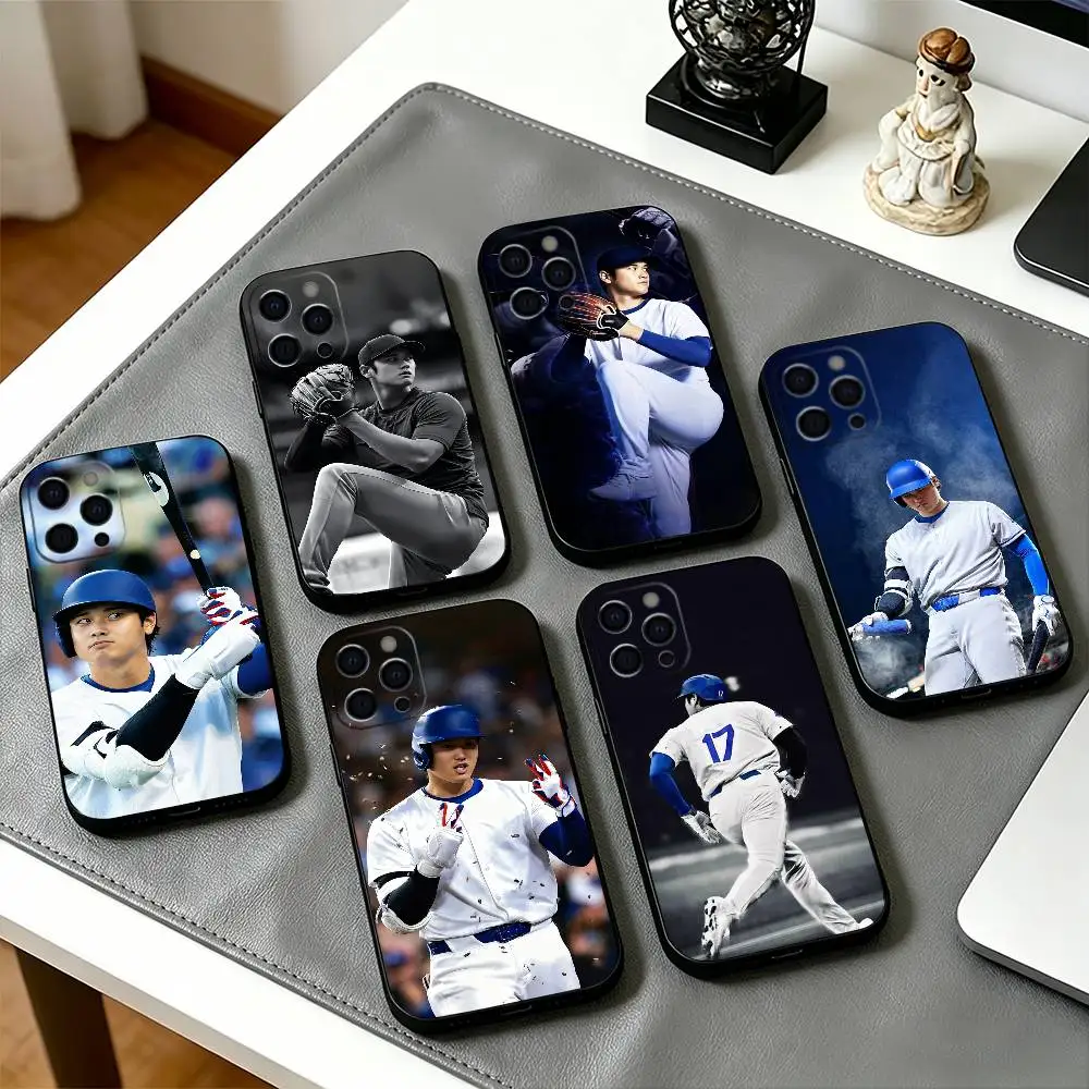 

Baseball s-Shohei Ohtani 17 Phone Case Silicone Soft For IPhone 17 16 15 14 13 12 11 X XR Plus Pro Max Plus