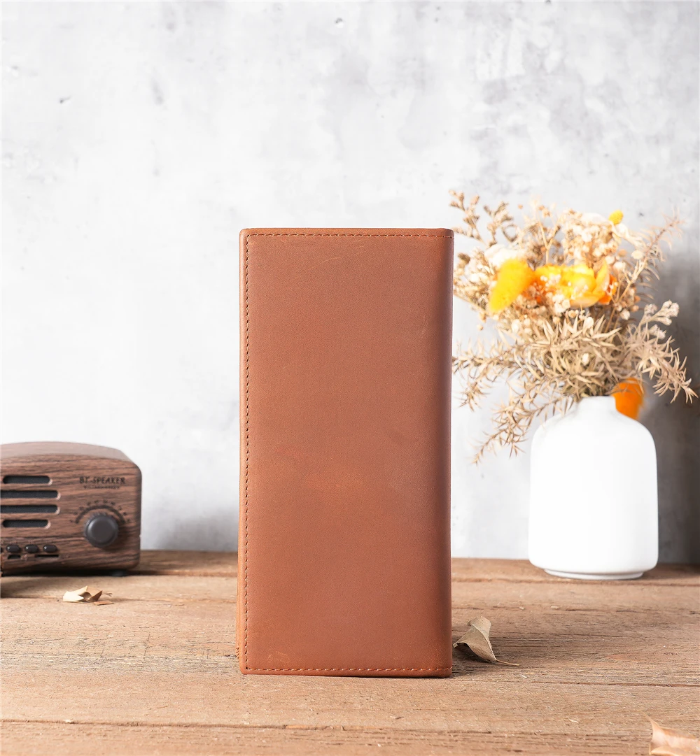 2024 NEW Genuine Leather Men Wallets Real Cowhide Wallets for Man Male Students Short Cards Purse Vintage Casual Good Quality