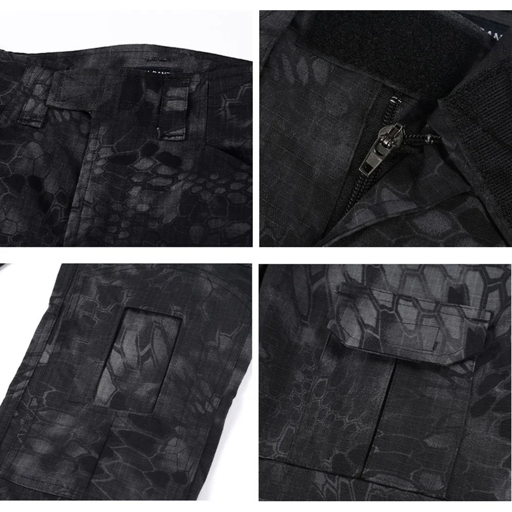 Pantalones tácticos Multicam ripstop hombre para combate exterior - imagen 5