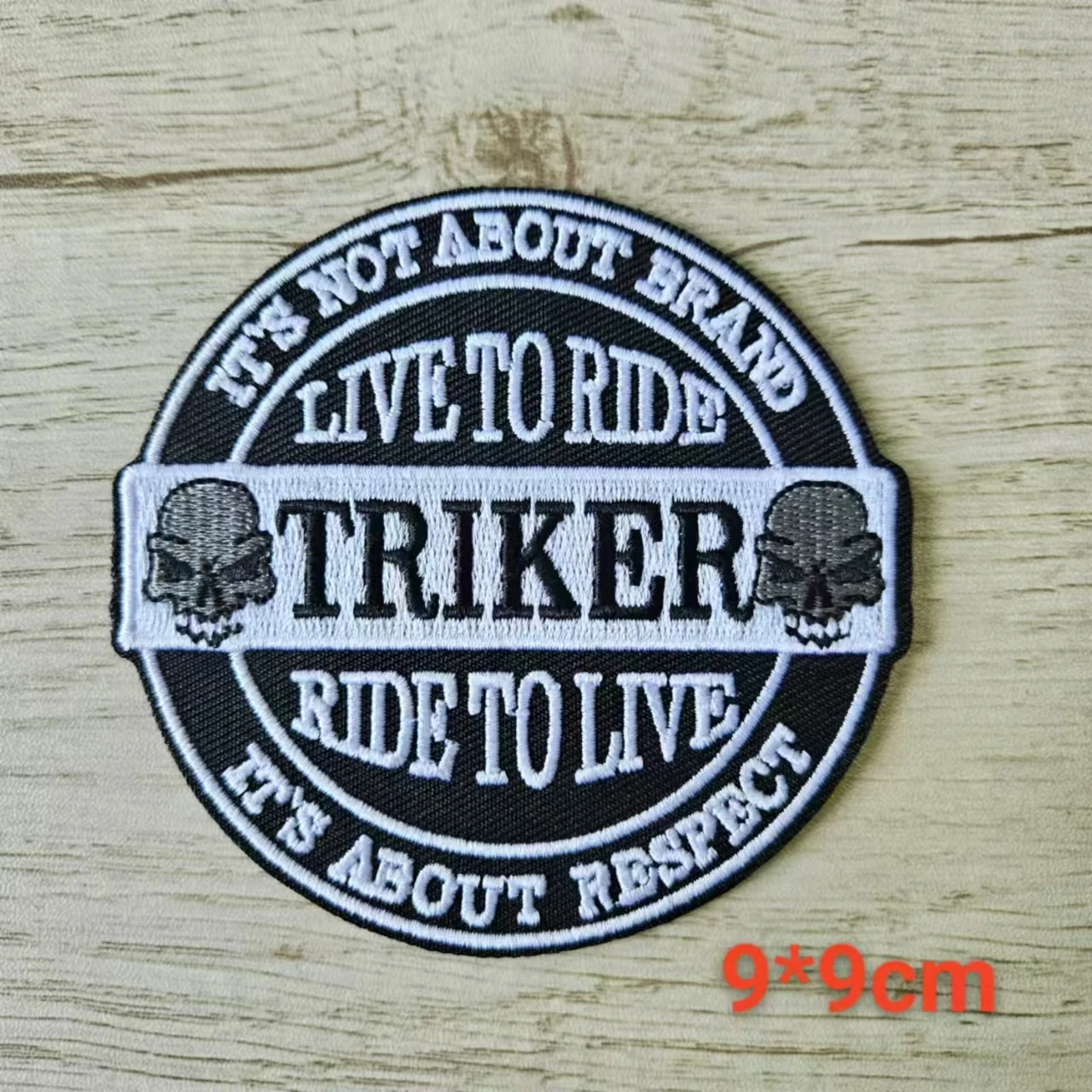 Custom Brand Patches 3pcs/lot Motorcycle Embroidery Iron On Patches for Clothing Jacket Stickers Apparel Accessories Hat Badge