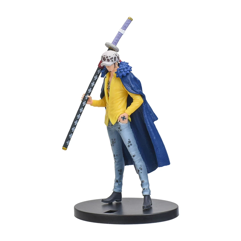 Figurine d'anime One Piece DXF Wano Country Trafalgar Law, 18cm/7.1 pouces, modèle de collection en PVC, jouet pour cadeau, 18cm