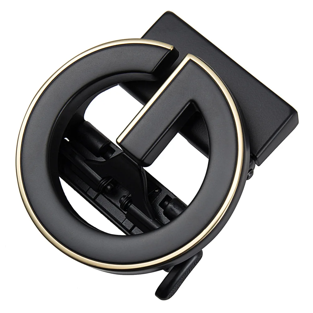 3.5CM New men's belt head, zinc alloy belt buckle, hardware belt buckle, automatic buckle head LYZ136-0063