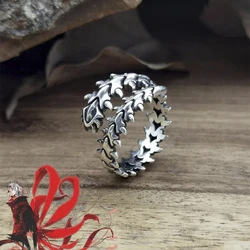 Anillos de Cosplay de Anime Tokyo Ghoul Kaneki Ken, anillo de apertura ajustable, joyería de ciempiés gótico Punk Unisex, accesorios de utilería de regalo